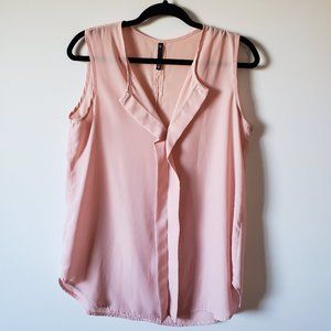 Lightly Used Blush Pink Sleeveless Blouse